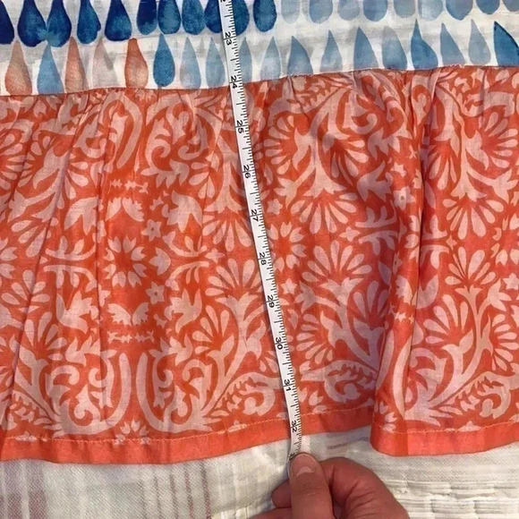 Colourful Summer Tunic, Medium/  Relaxed Fit. 100% Cotton - Picture 4 of 4